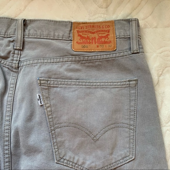Levi’s Grey 508 Jeans - Picture 9 of 9